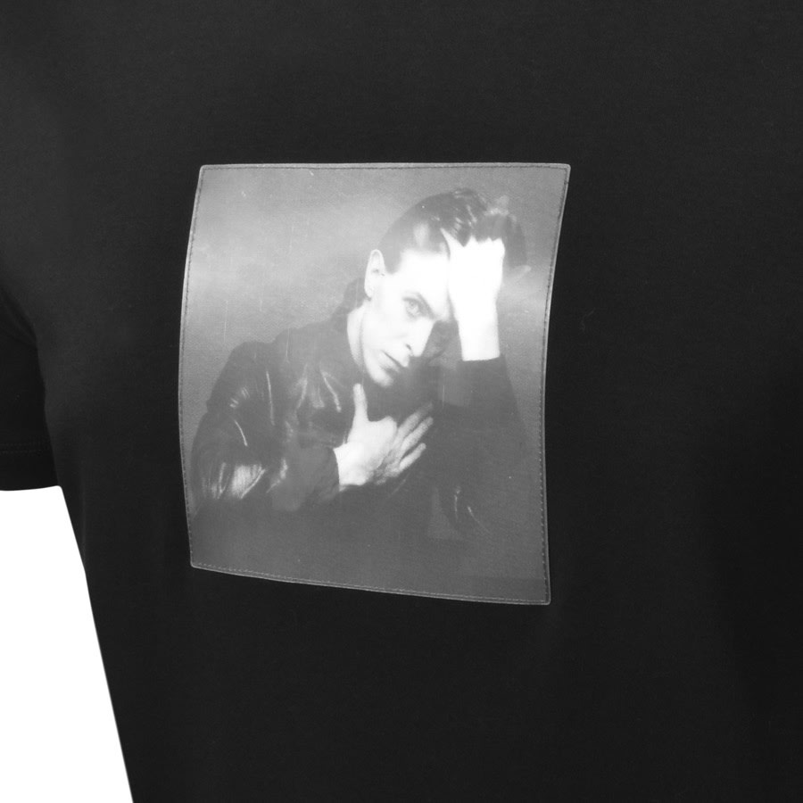 Alternative Image for ProductHUGO Deen David Bowie Crew Neck T Shirt Black3